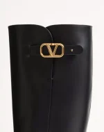 Valentino Vlogo Signature Calfskin Boot 70Mm - Image 2